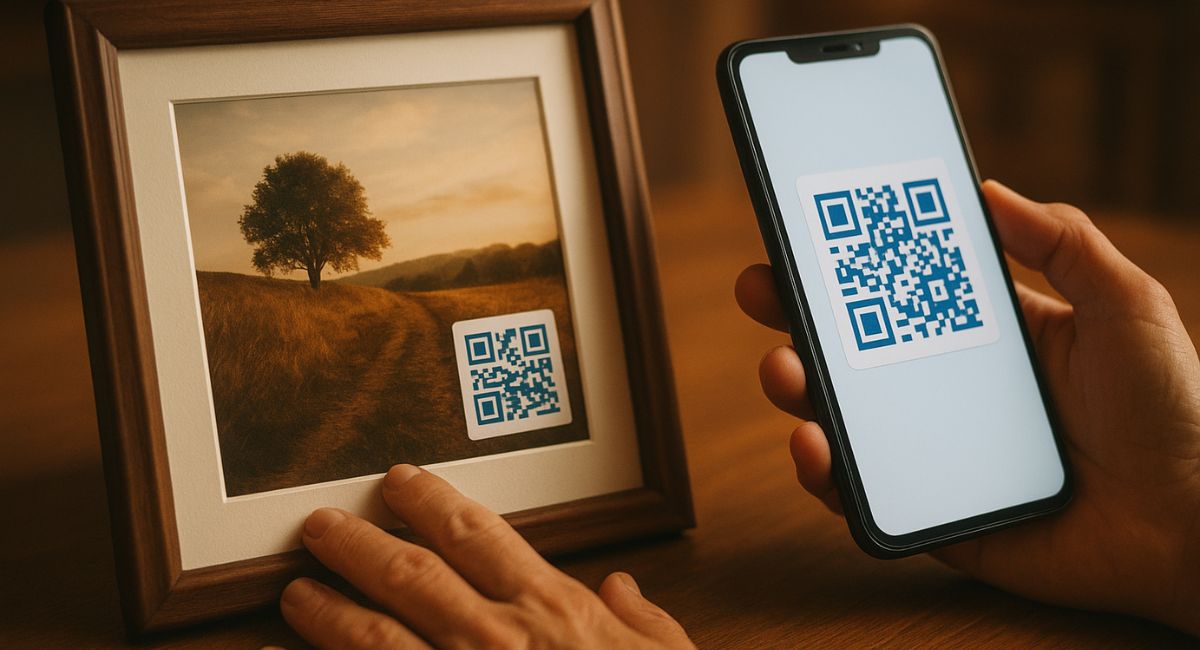 Generar Códigos QR para albu. de fotos