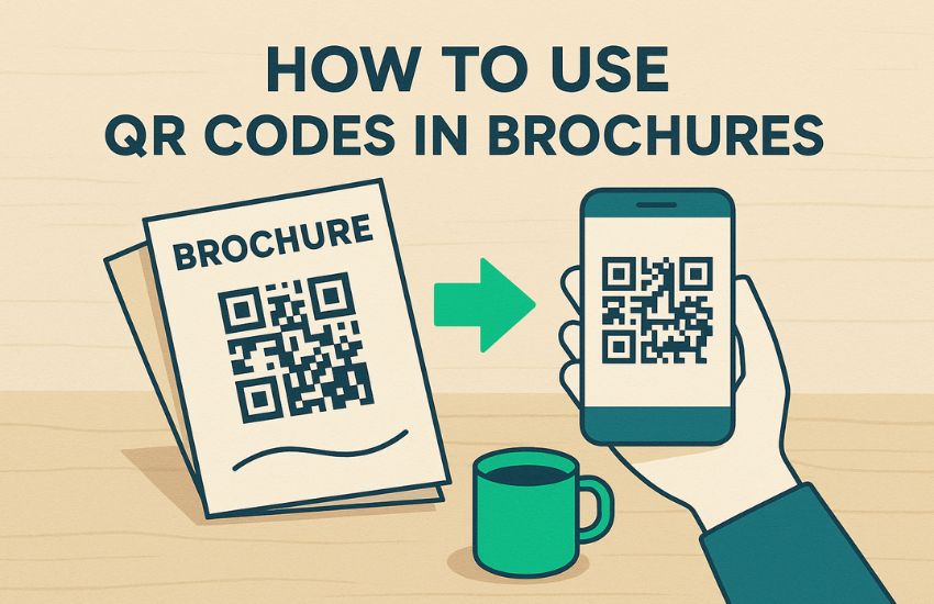 Código QR para folletos