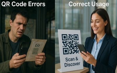Los 5 Errores Más Comunes al Usar Códigos QR (y Cómo Evitarlos)