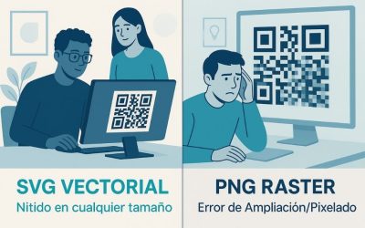 Guía de Formatos QR: PNG, SVG, PDF… ¿Cuál es el Mejor para Impresión y Cuál para Web?